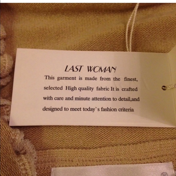 NWT Last Women 2PCS Set Cardigan + Tank Top Sz S/M - Picture 5 of 7